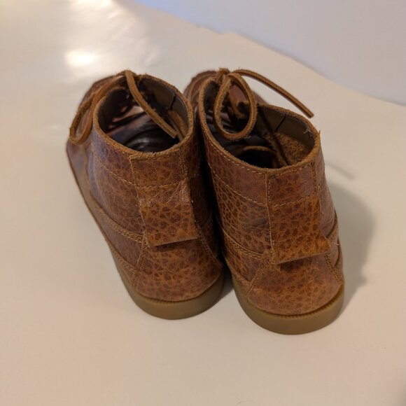 Sperry Original Boat Chukka Tumbled Leather Boots Tan Boots Size 13 - Picture 3 of 13